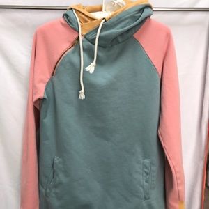 Ampersand Ave Doublehood sweatshirt